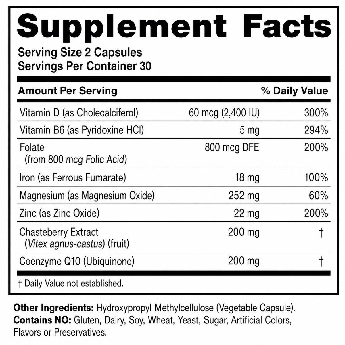 OvaBalance – Comprehensive Female Fertility & Ovulation Support