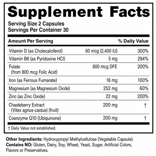 OvaBalance – Comprehensive Female Fertility & Ovulation Support